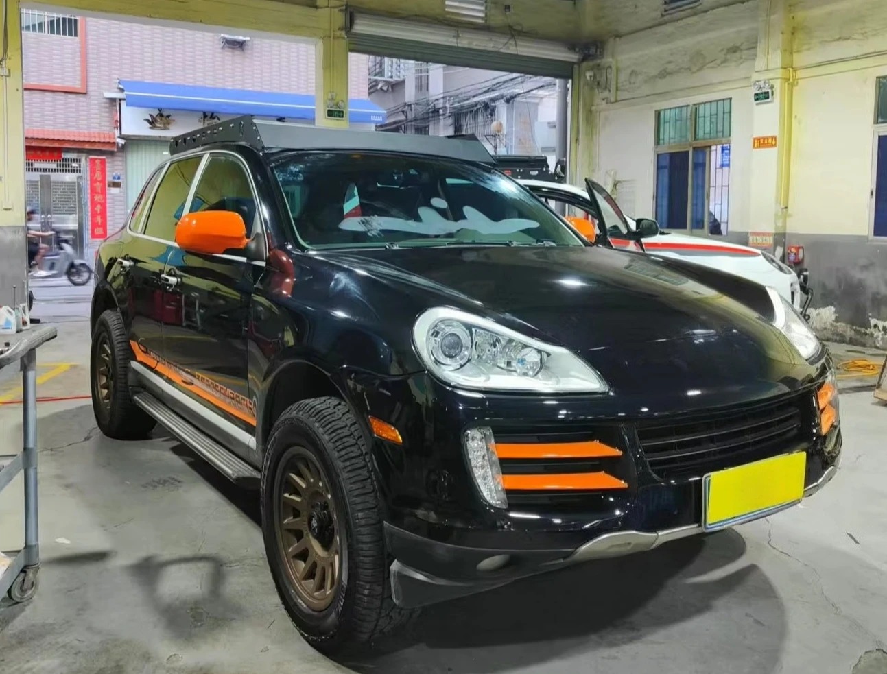 New Black Carbon Steel Material  955 Heavy Duty Sun Visor Roof Rack Modification Replacement Part